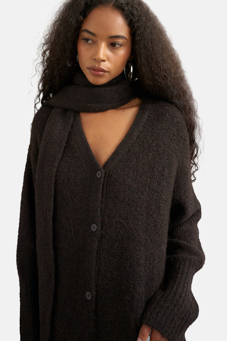 Cardigan brun - TOPSHOP
