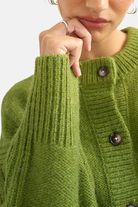 Cardigan - groen