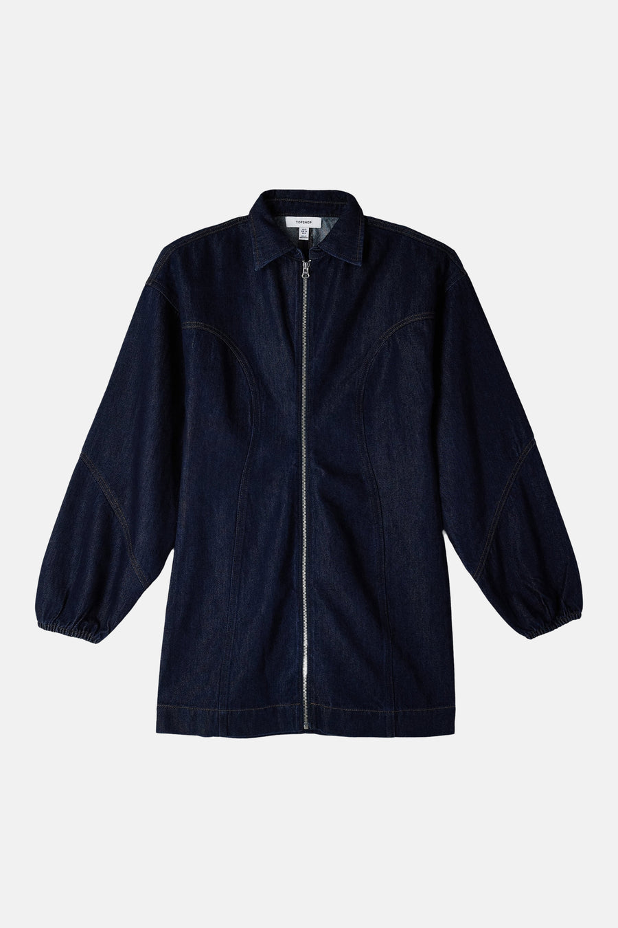 Robes manches longues bleu - TOPSHOP