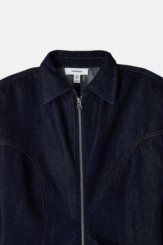 Robes manches longues bleu - TOPSHOP