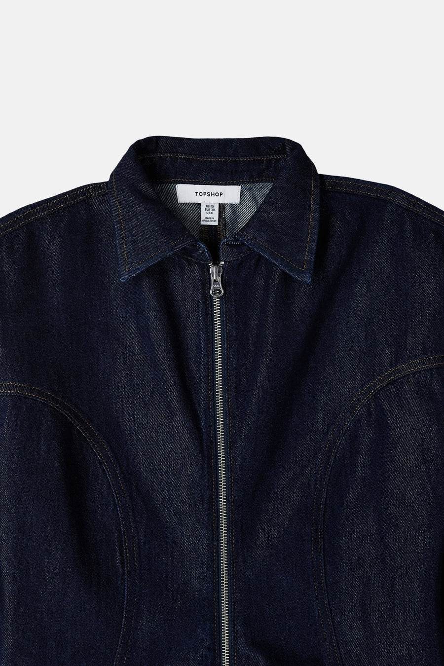 Robes manches longues bleu - TOPSHOP