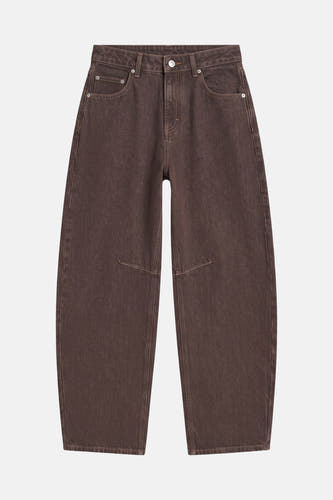 Colored jeans - Brown Denim
