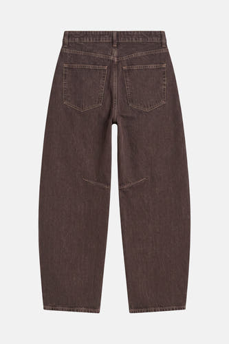 Colored jeans - Brown Denim