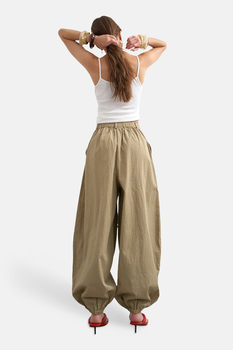 Broek beige - TOPSHOP