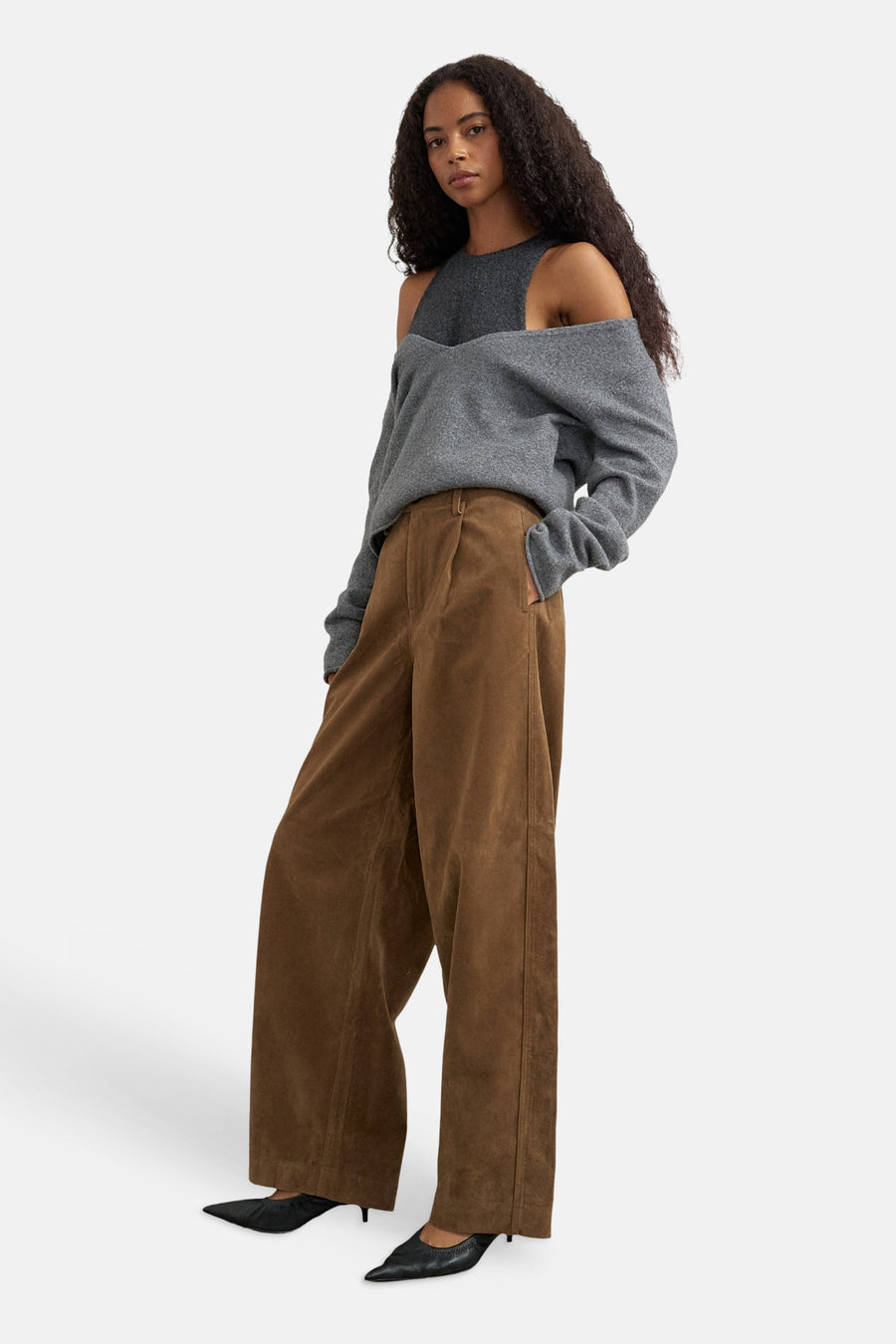 Chino bruin - TOPSHOP
