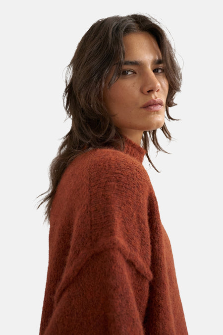 Pull O-hals - Cinnamon
