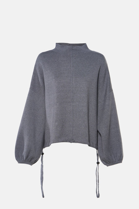Pull O-hals - grijs