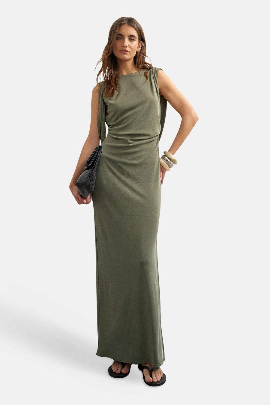 Robes sans manches vert - TOPSHOP