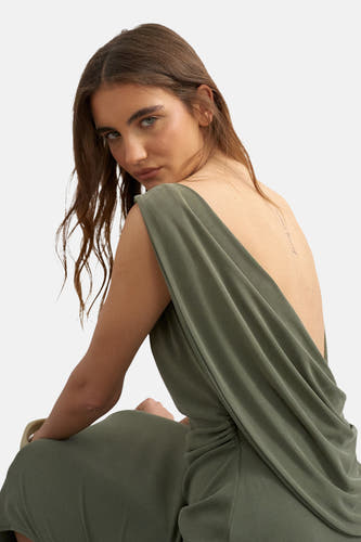 Robes sans manches vert - TOPSHOP