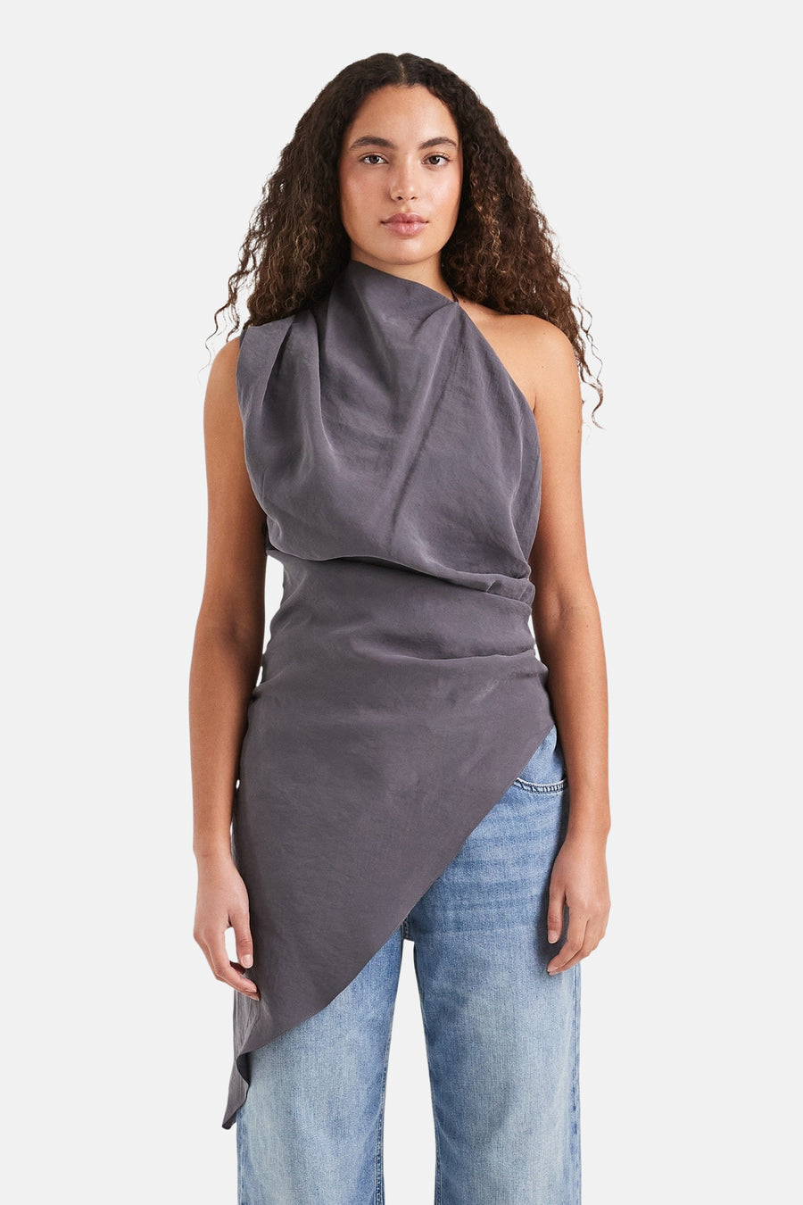 Blouse zonder mouwen - Charcoal Gray