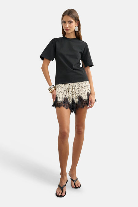 T-shirt met korte mouwen - zwart
