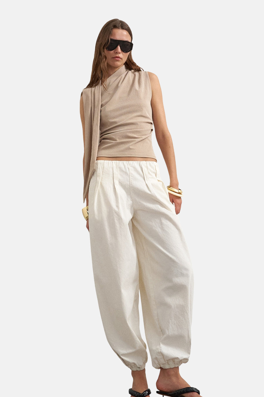 Blouse zonder mouwen - Abbey Stone