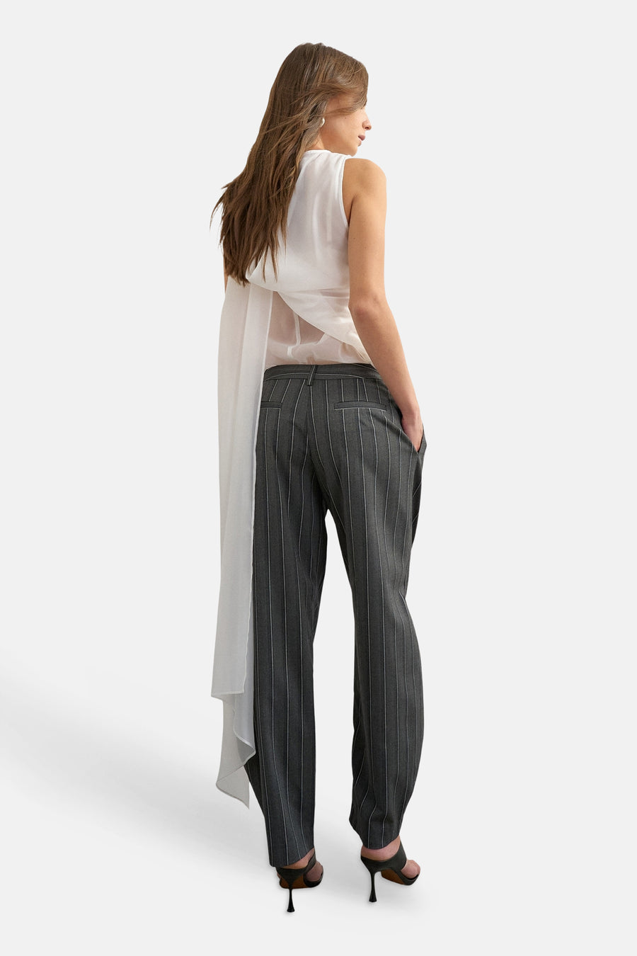 Pantalon de costume gris - TOPSHOP
