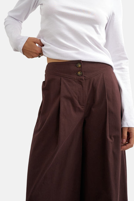Broeken bruin - TOPSHOP