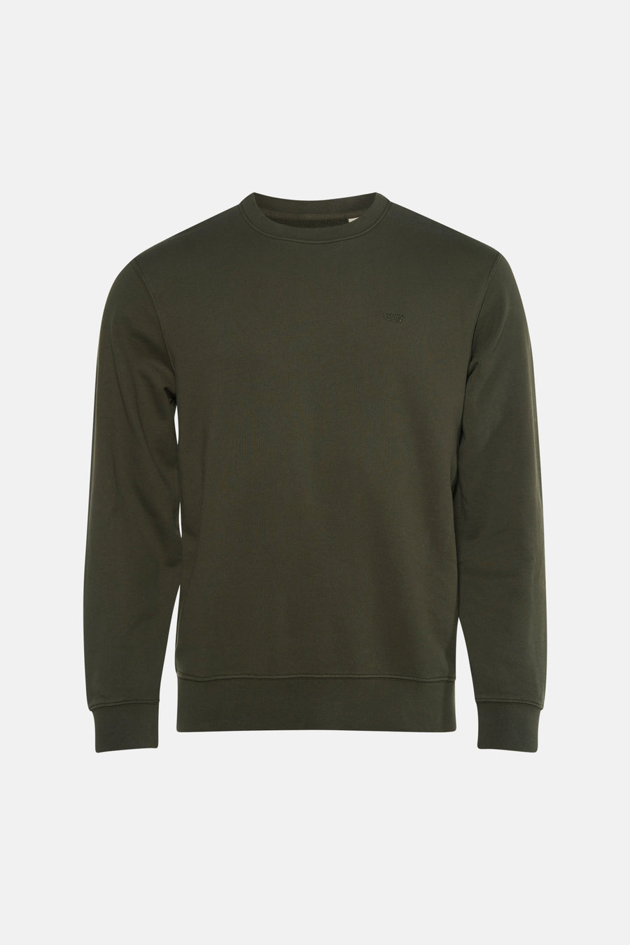 Sweat col O - vert