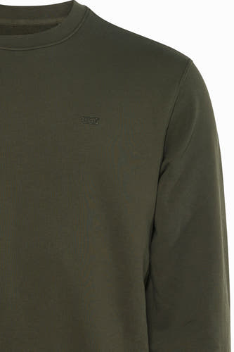 Sweat col O - vert