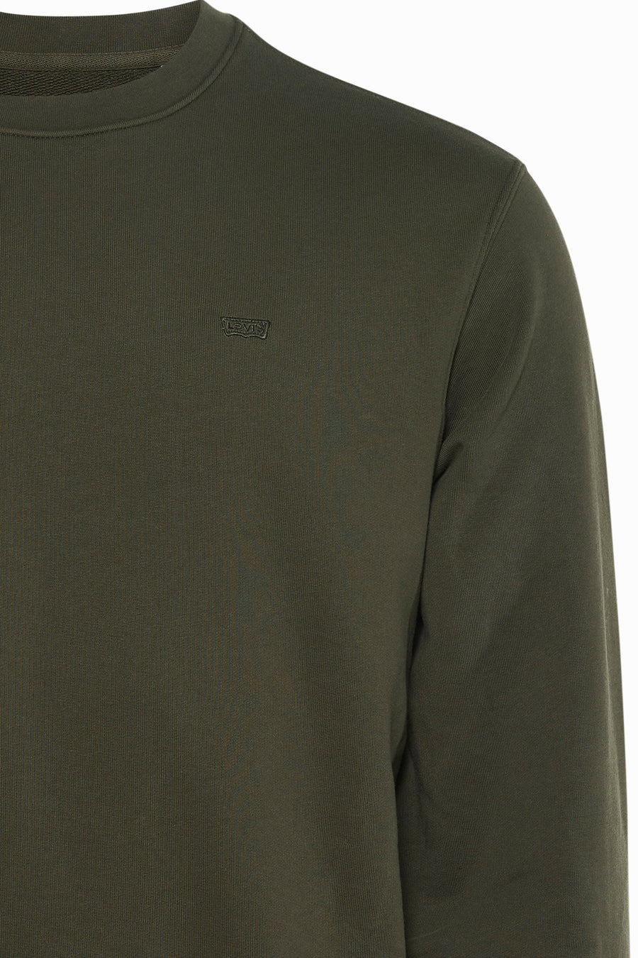 Sweat col O - vert
