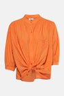 Hemd met lange mouwen - oranje