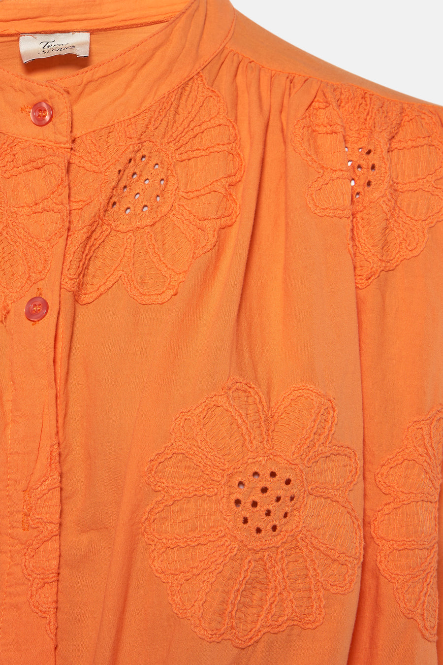 Chemise à manches longues - orange - Terra di Siena - 4