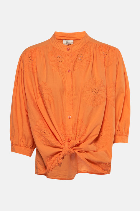 Hemd (lange mouwen) Oranje - Terra di Siena