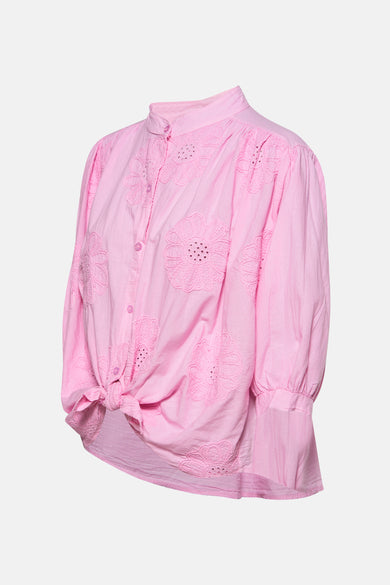 Hemd met lange mouwen - roze