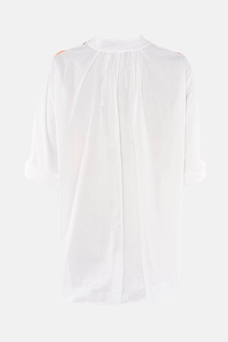 Chemise à manches longues - blanc