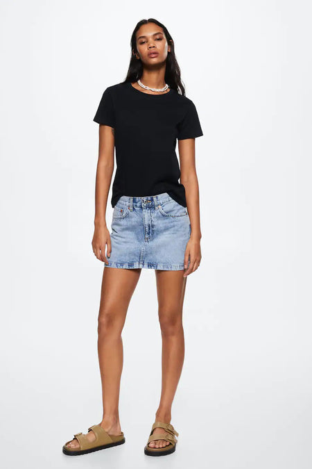 T-shirt - zwart