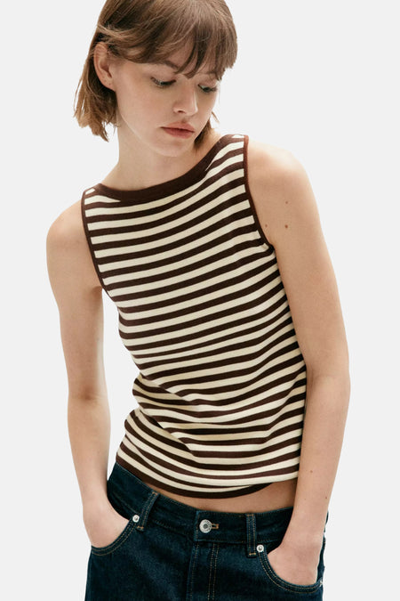 Gilet sans manches - brun