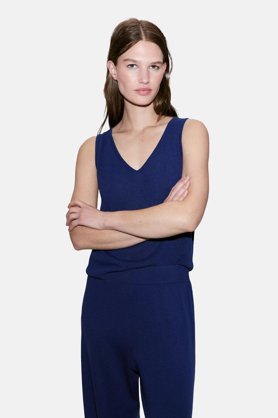 Gilet zonder mouwen - blauw