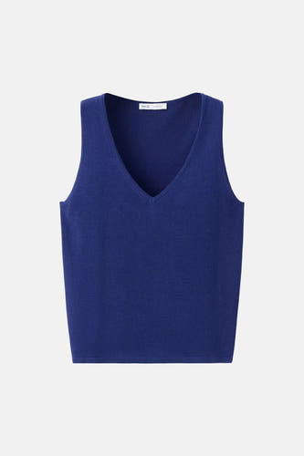Gilet zonder mouwen - blauw