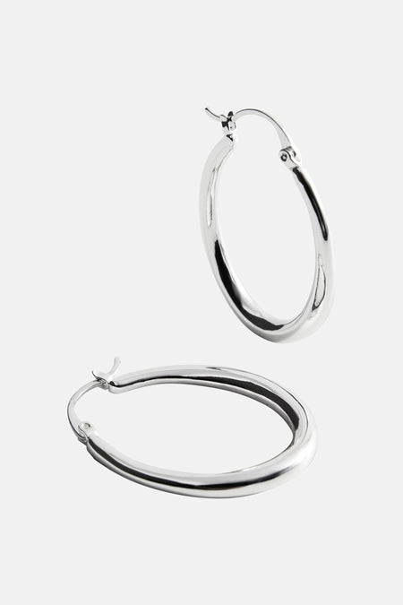Oorringen - zilver