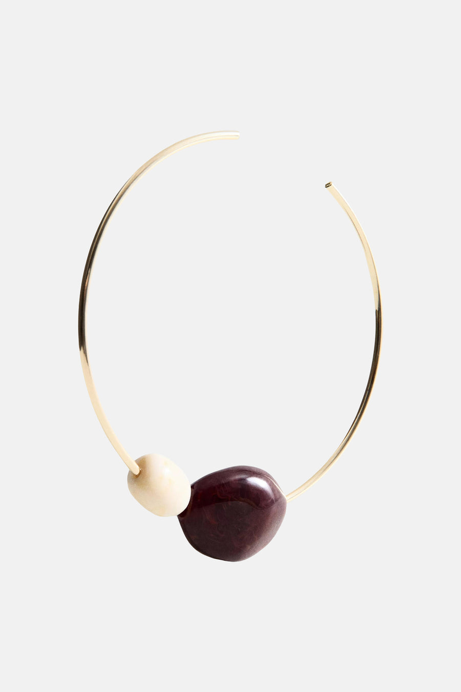 Korte halsketting goud - MANGO