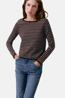 Pull O-hals - bruin