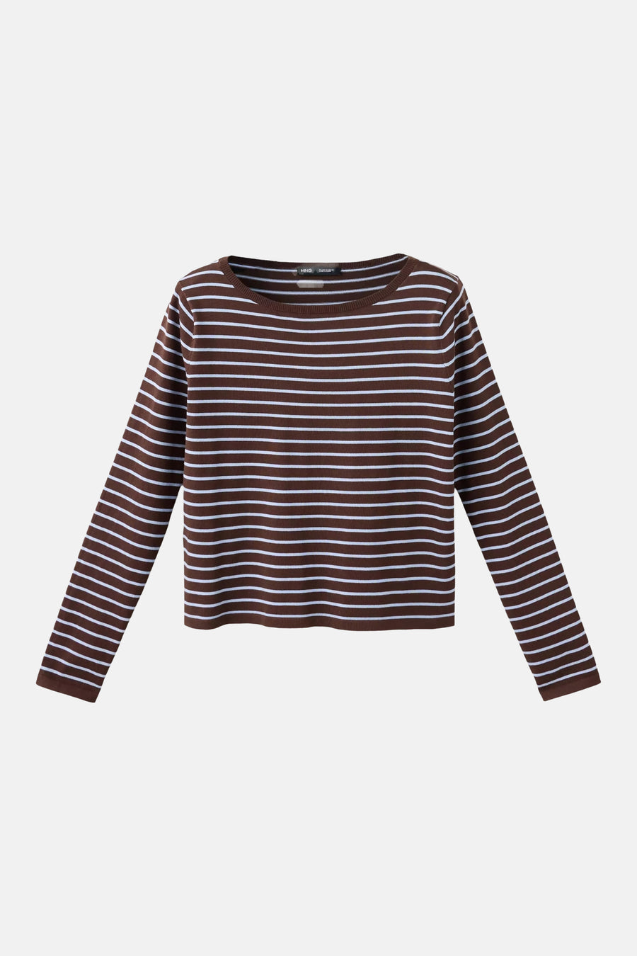 Pull O-hals - bruin