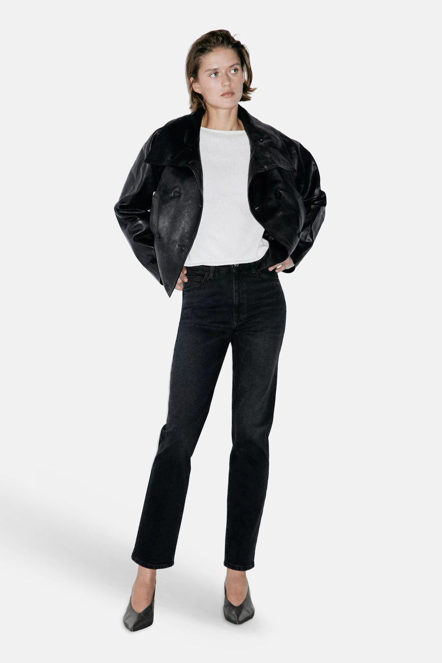 NEWMOM - black denim