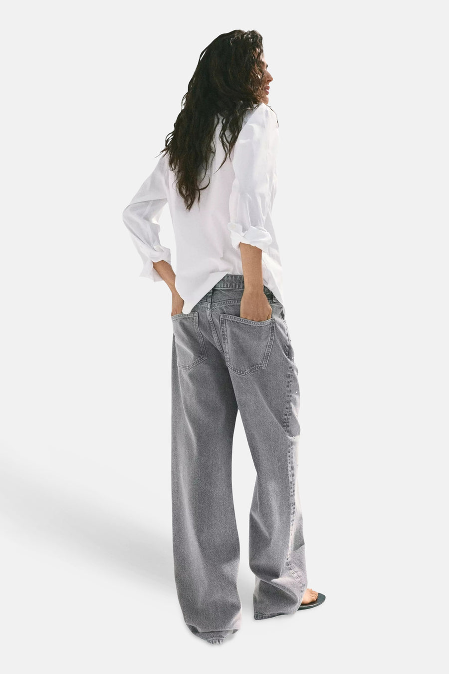 LUCA - mid grey denim