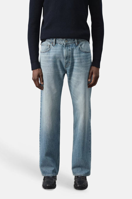 MOBY - mid blue denim