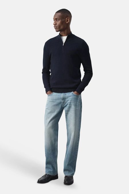 MOBY - mid blue denim
