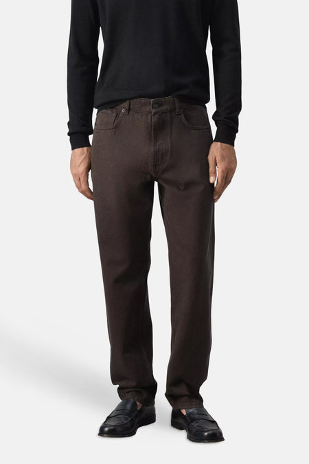 5-pocket broek - bruin