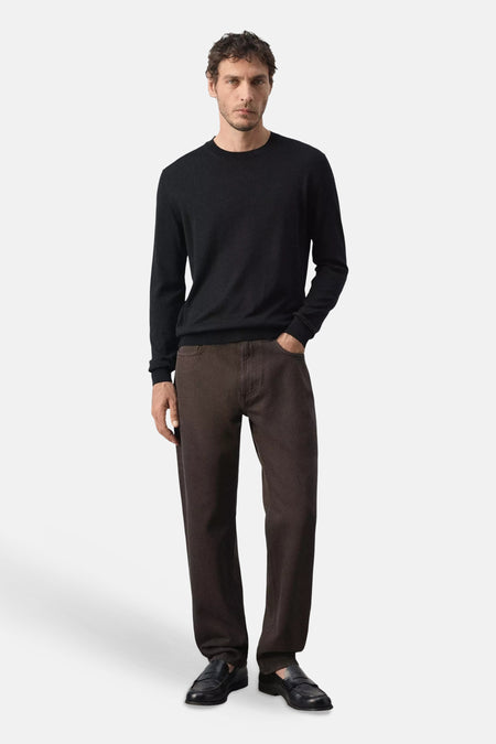 5-pocket broek - bruin