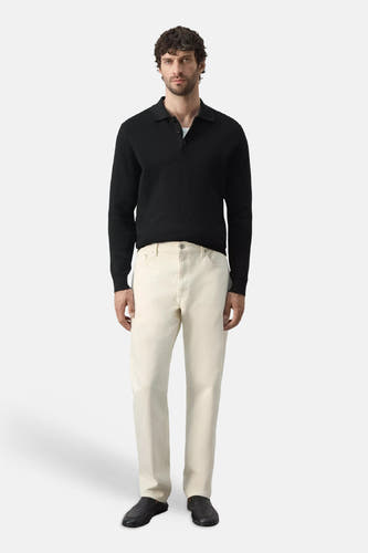 Pull V-hals - zwart