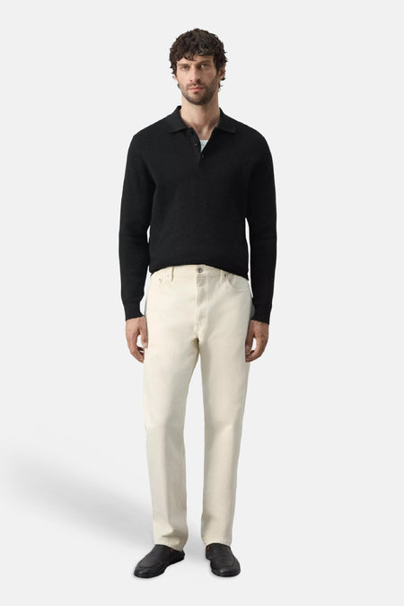 Pull V-hals - zwart