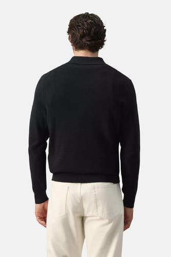 Pull V-hals - zwart