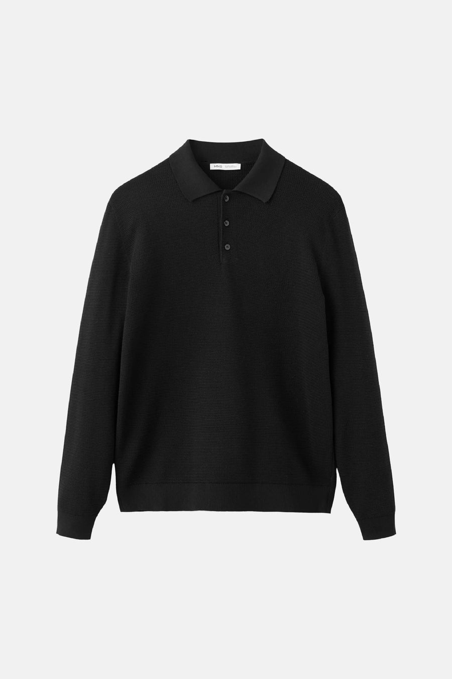 Pull V-hals - zwart