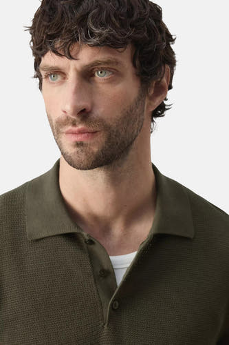 Pull V-hals - khaki