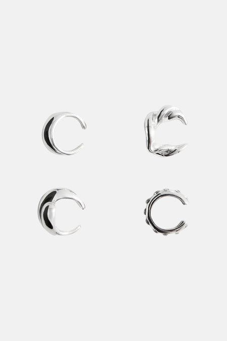Oorring zilver - MANGO
