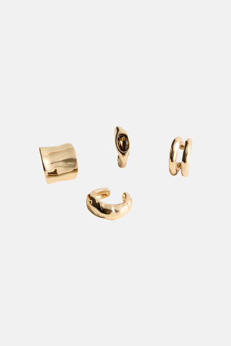 Oorring goud - MANGO