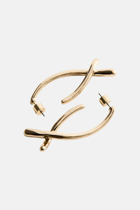 Oorring goud - MANGO