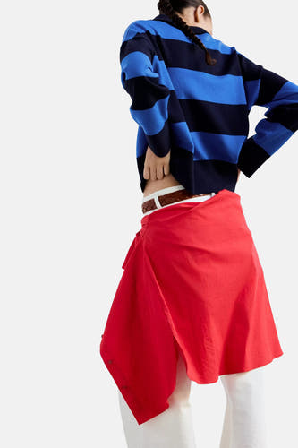 Pull V-hals - multicolor
