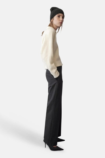Pull V-hals - geel